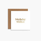 Birthday Wishes Enclosure Card
